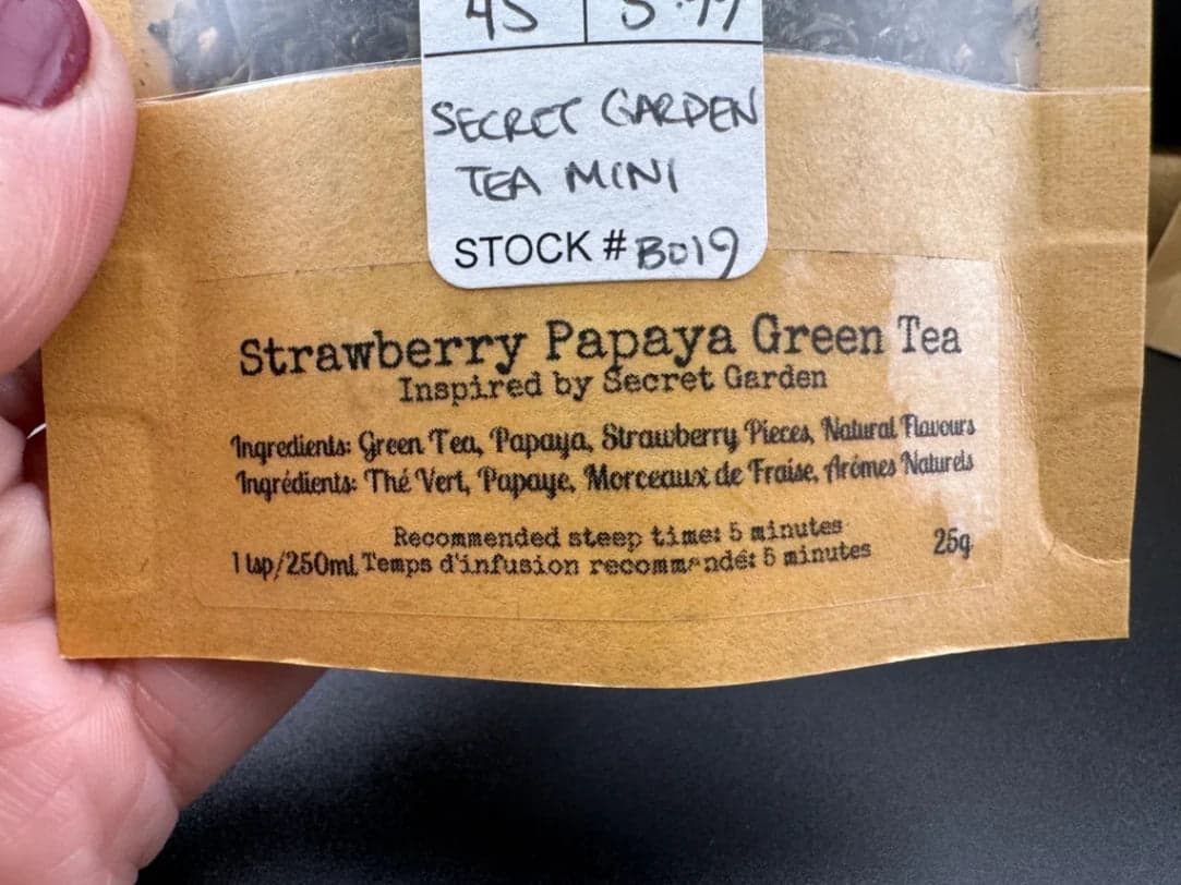 Secret Garden Strawberry Papaya Green Tea - Thumbnail 5