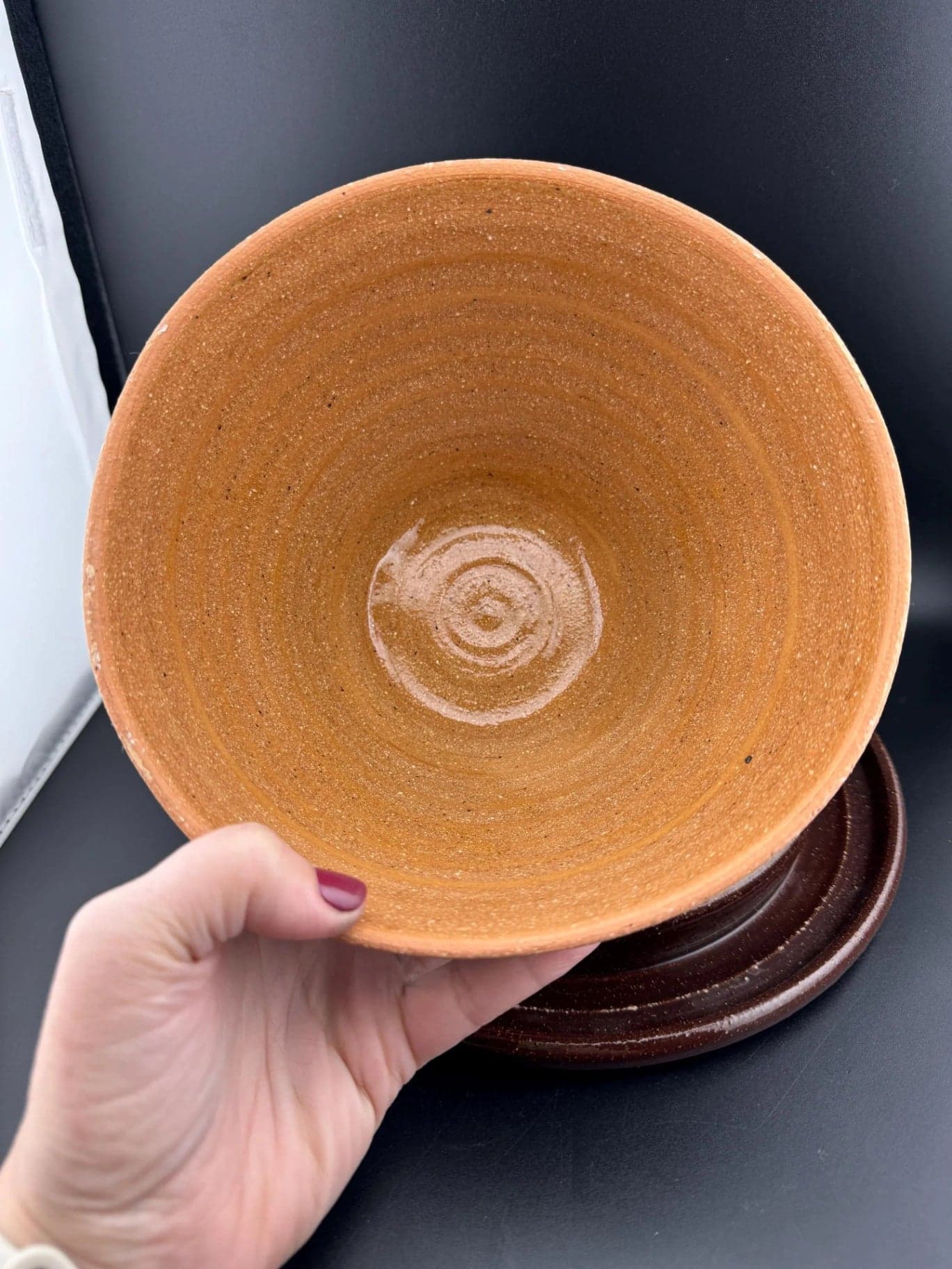 Glazed Pottery, Domed Butter Dish - Thumbnail 7