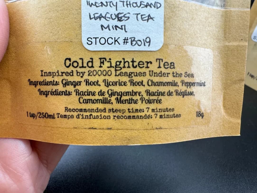 Twenty Thousand Leagues Under the Sea Cold Fighter Herbal Tea - Thumbnail 5