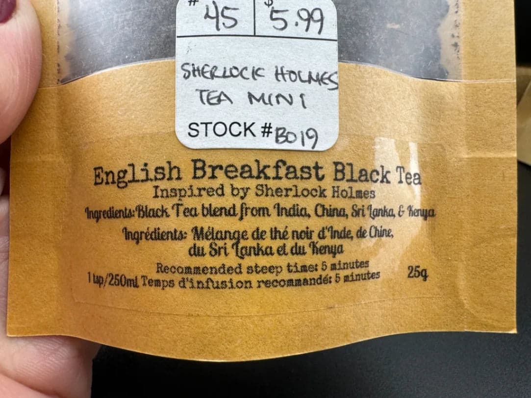 Sherlock Holmes English Breakfast Black Tea - Thumbnail 5