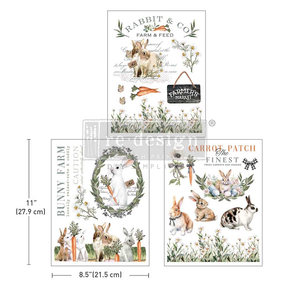 Middy Transfers® - Blossom Bunnies - Image 1
