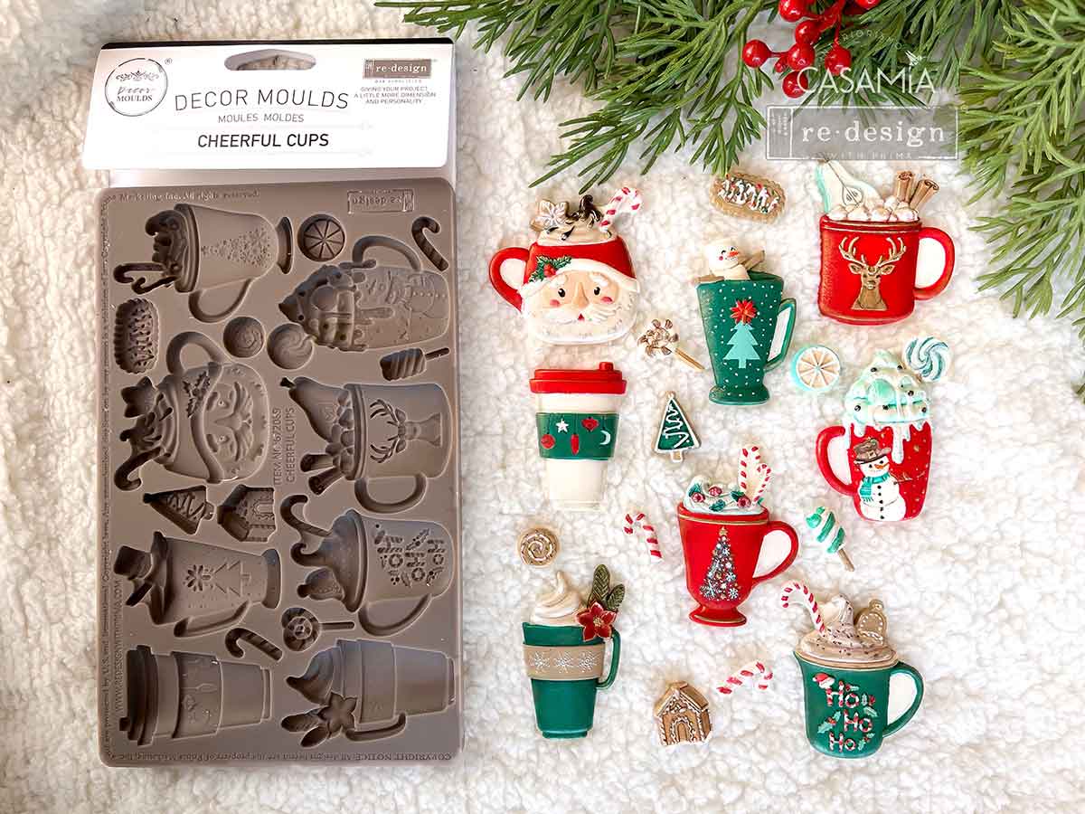 Decor Moulds® - Cheerful Cups - Thumbnail 3