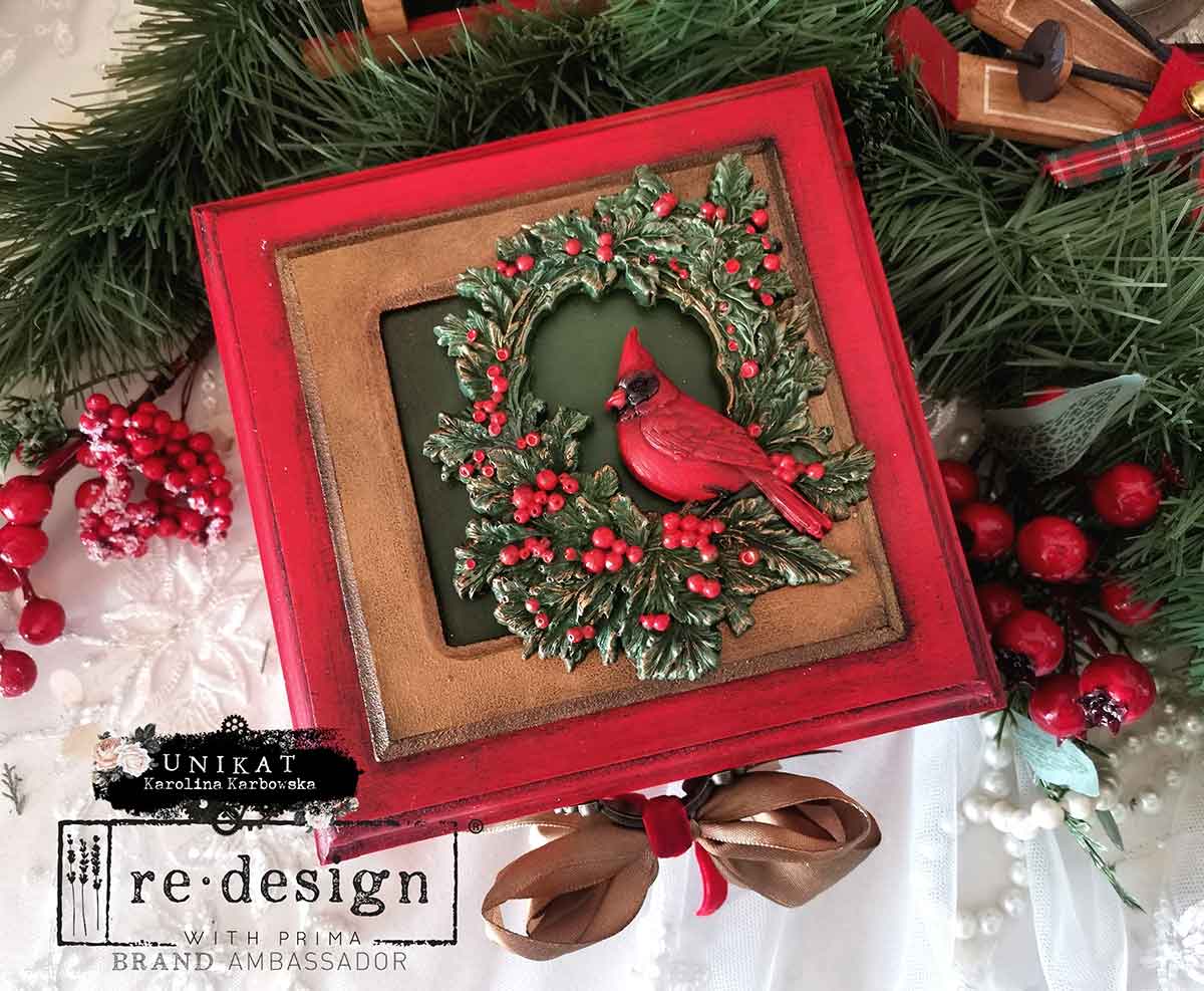 Decor Moulds® - Cardinal Cheer - Thumbnail 4