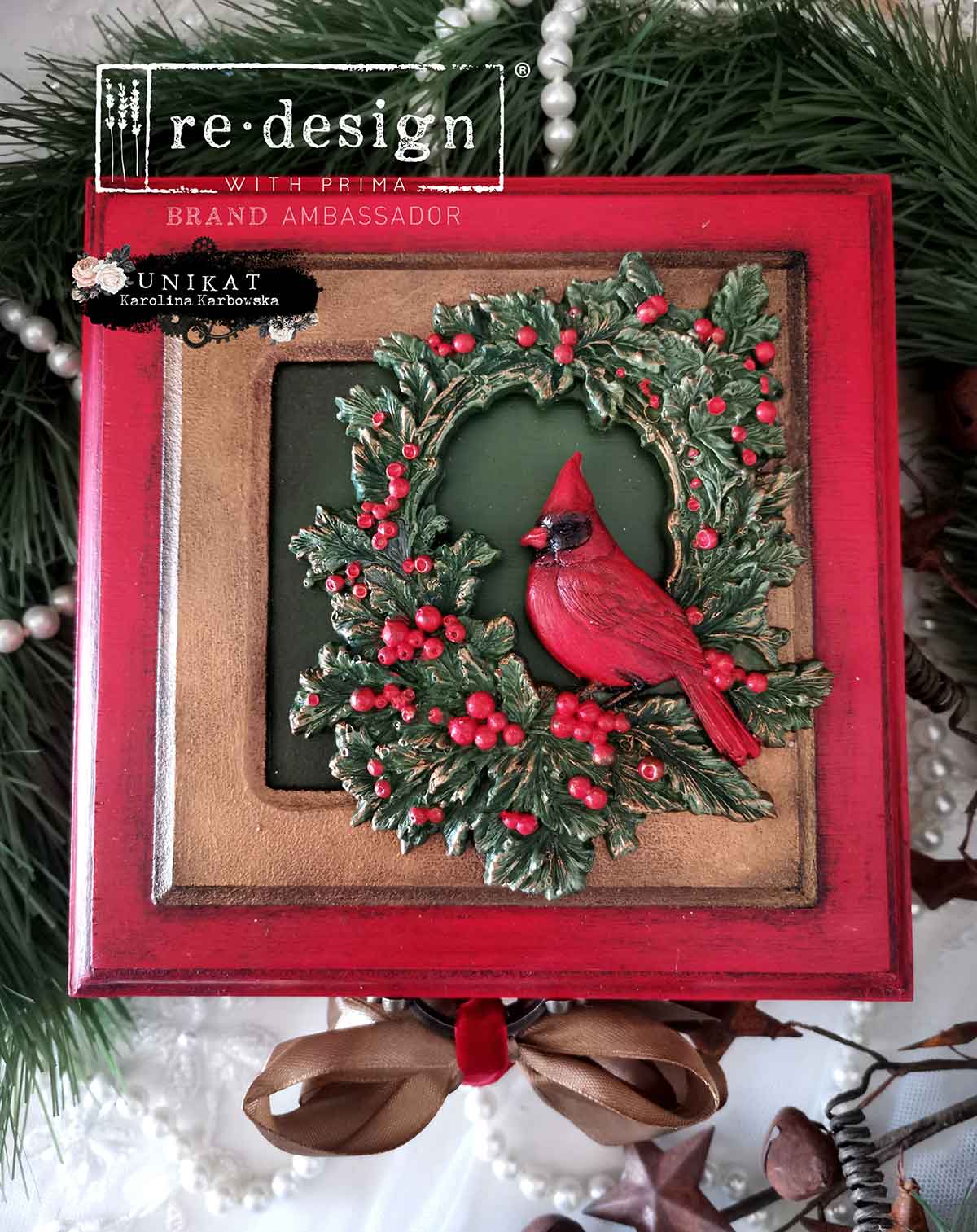 Decor Moulds® - Cardinal Cheer - Thumbnail 7