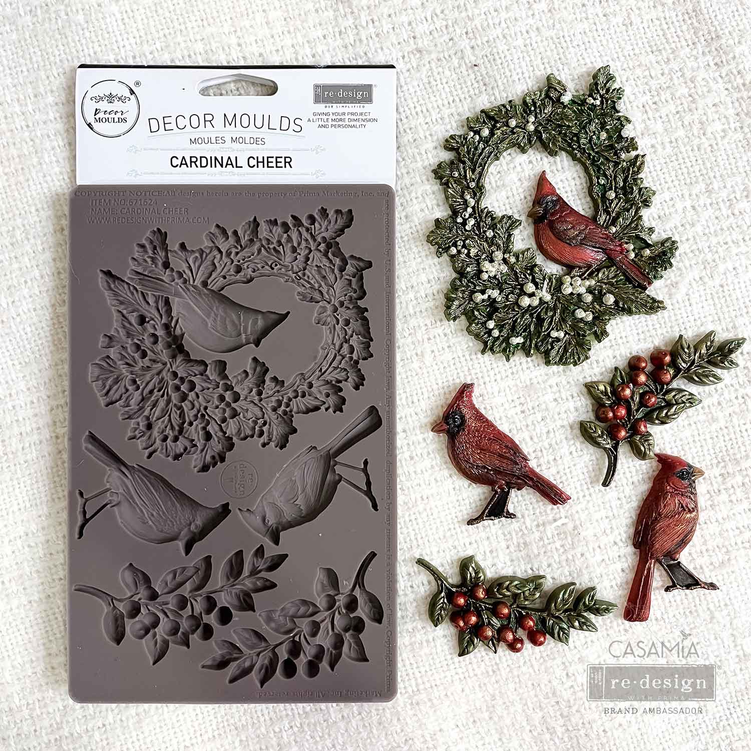 Decor Moulds® - Cardinal Cheer - Thumbnail 5