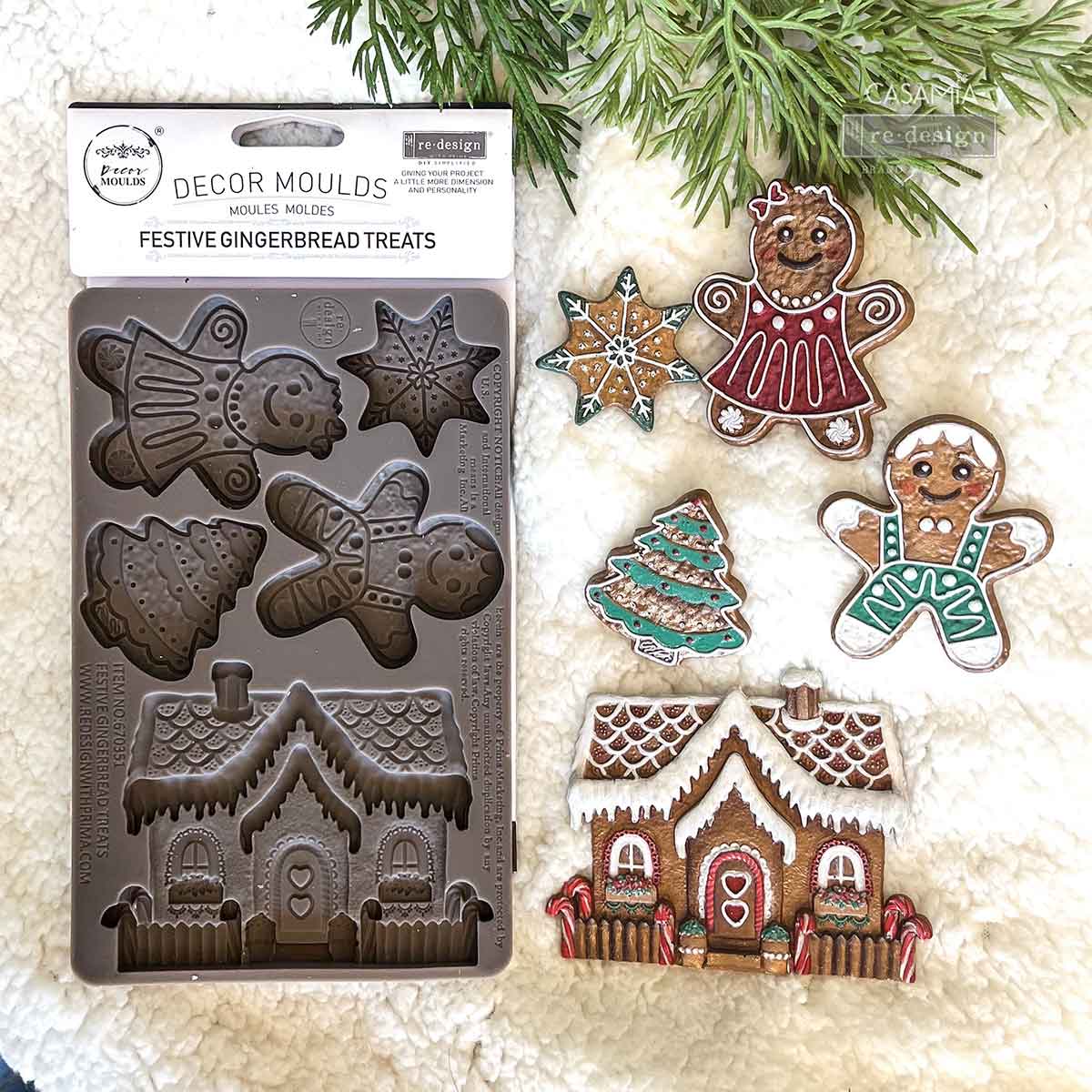 Decor Moulds® - Festive Gingerbread Treats - Thumbnail 8