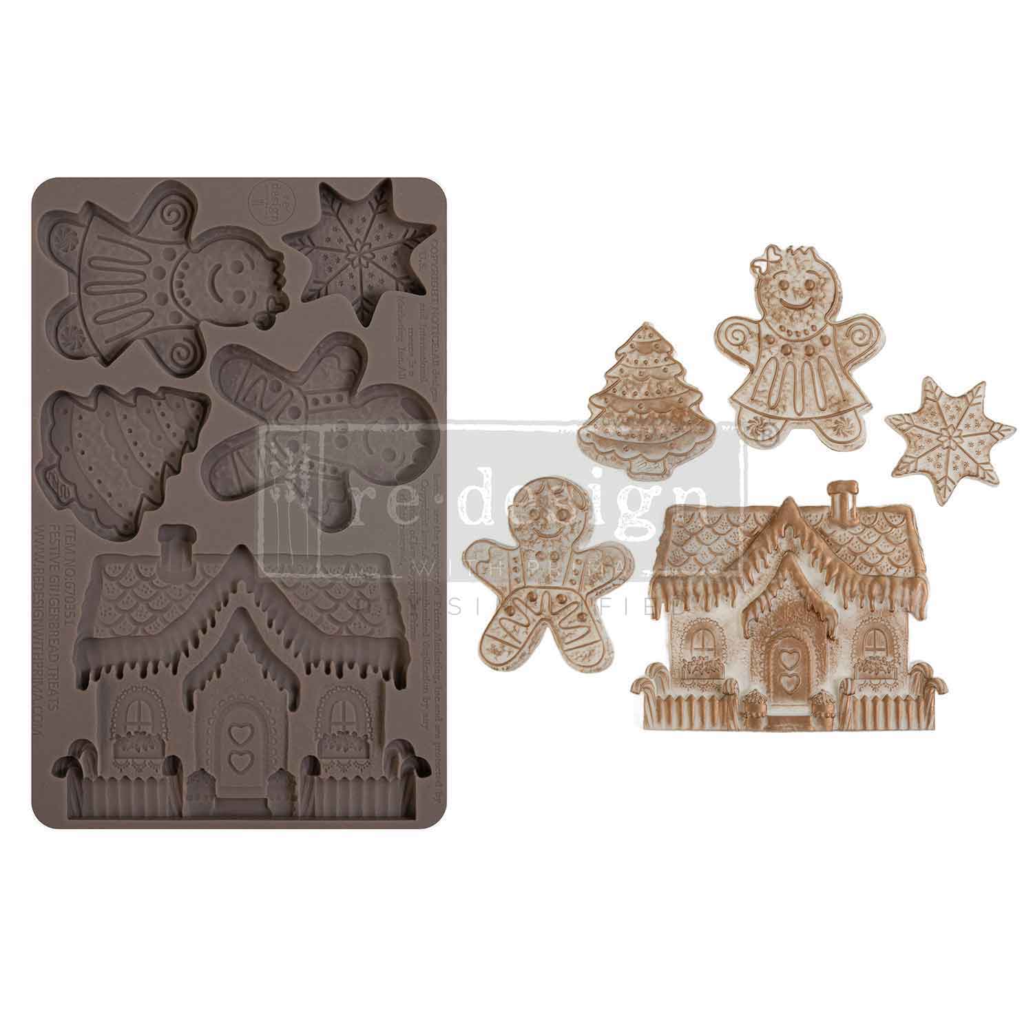 Decor Moulds® - Festive Gingerbread Treats - Image 1