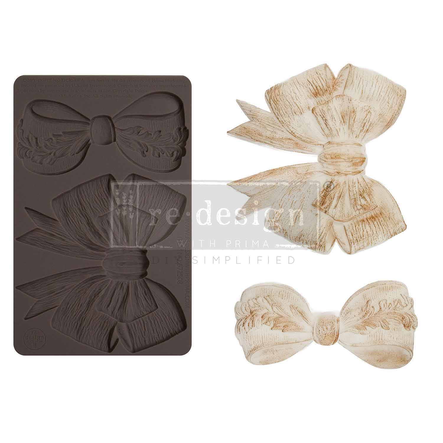 Decor Moulds® Kacha - Vintage Opulence Bow - Image 1