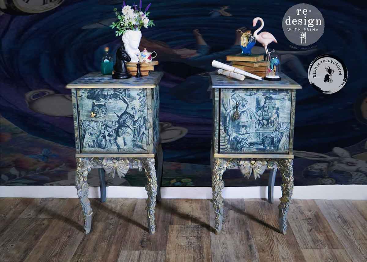 Decoupage Decor Tissue Paper - Dreaming in Wonderland - Thumbnail 6