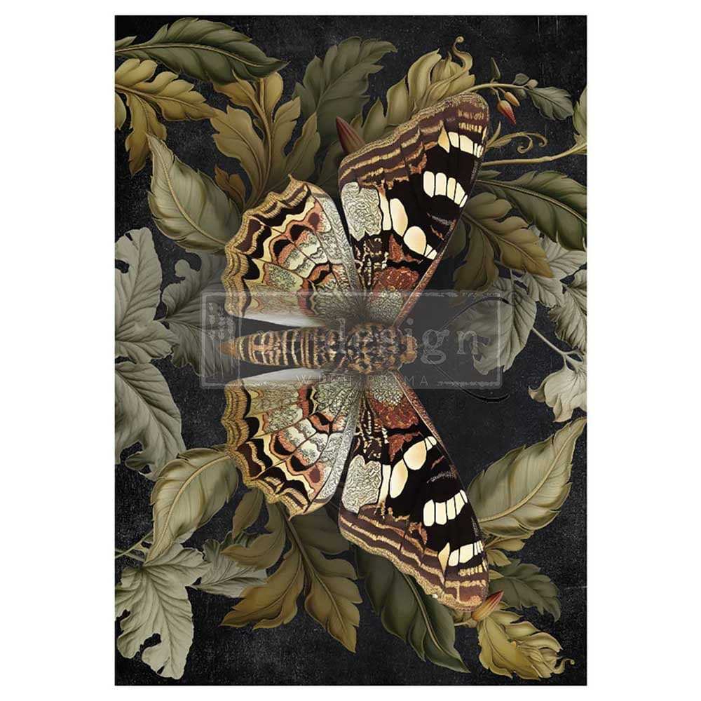 A1 Decoupage Fiber - Butterfly Conservatory Tales - Image 1