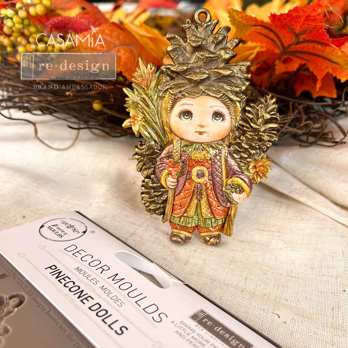 Decor Moulds® - Pinecone Dolls - Thumbnail 5