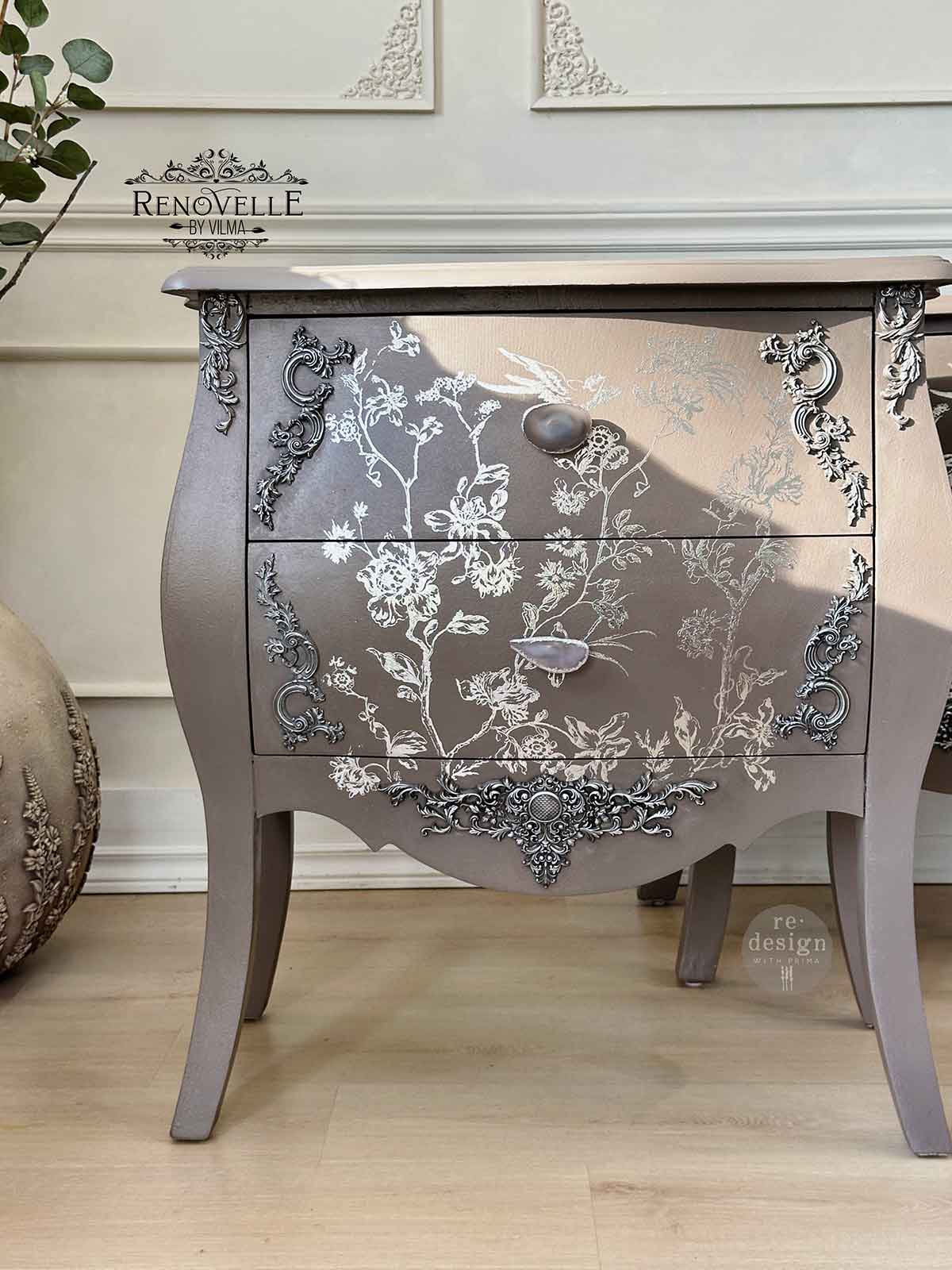 Decor Foil Transfers® Kacha - Silver Bird - Thumbnail 10
