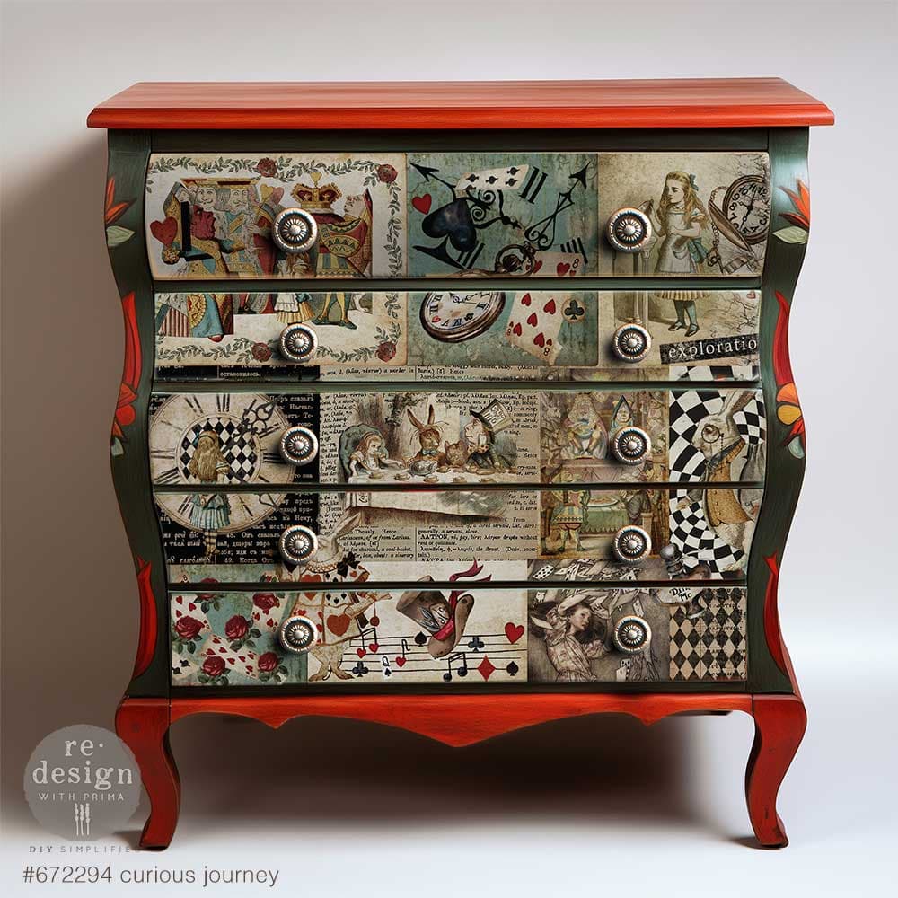 Decoupage Decor Tissue Paper - Curious Journey - Thumbnail 2