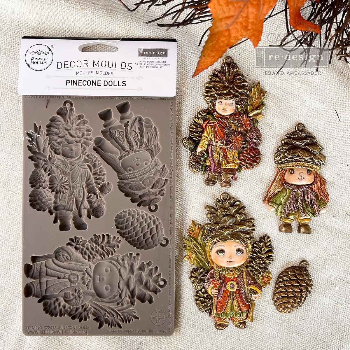 Decor Moulds® - Pinecone Dolls - Thumbnail 6