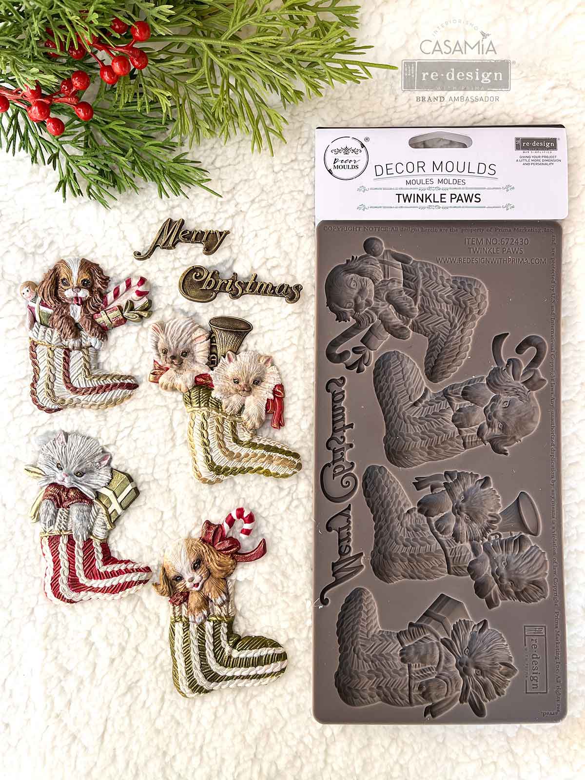 Decor Moulds® - Twinkle Paws - Thumbnail 3