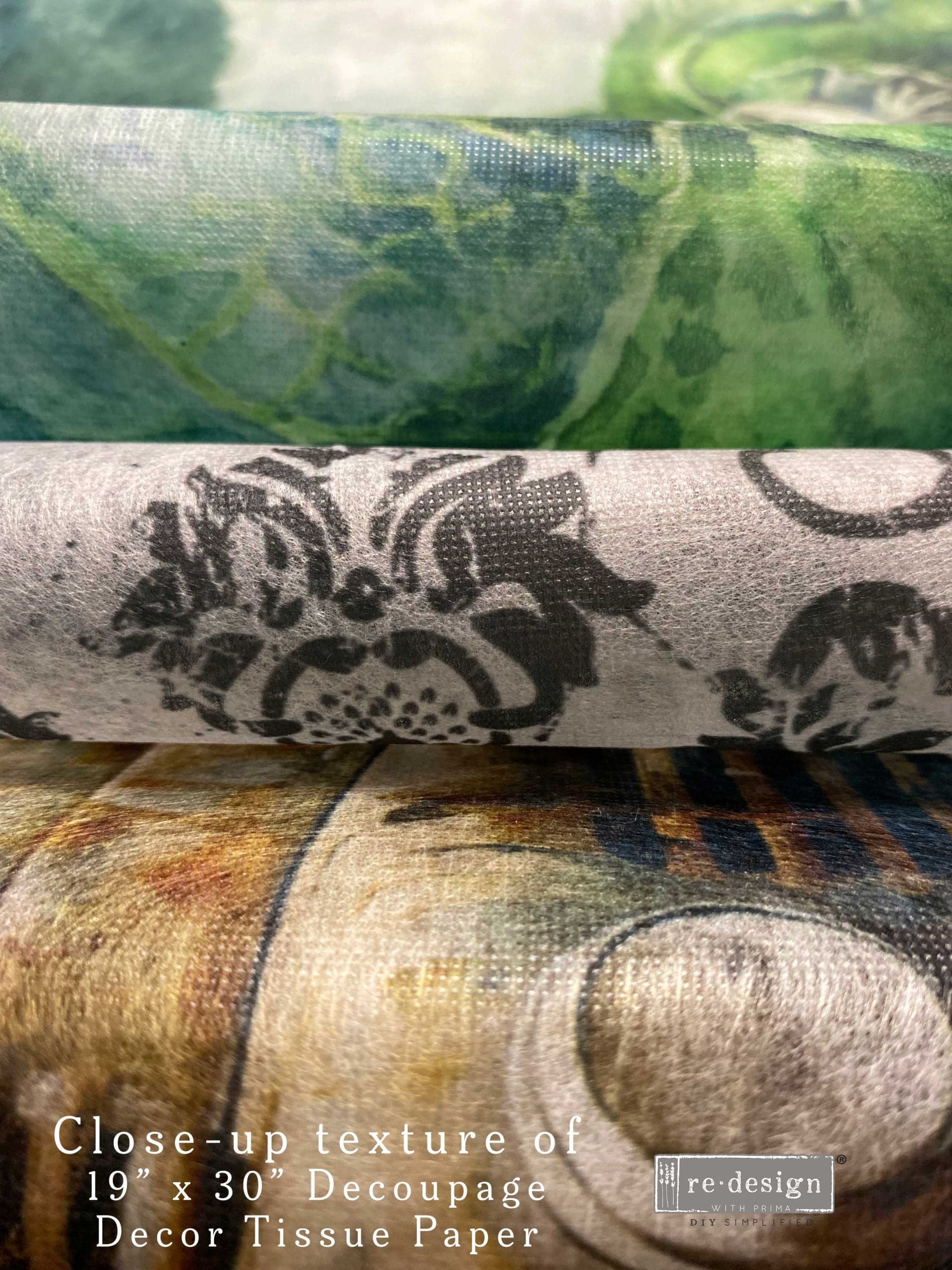 Decoupage Decor Tissue Paper - Wonderland Whimsy - Thumbnail 4