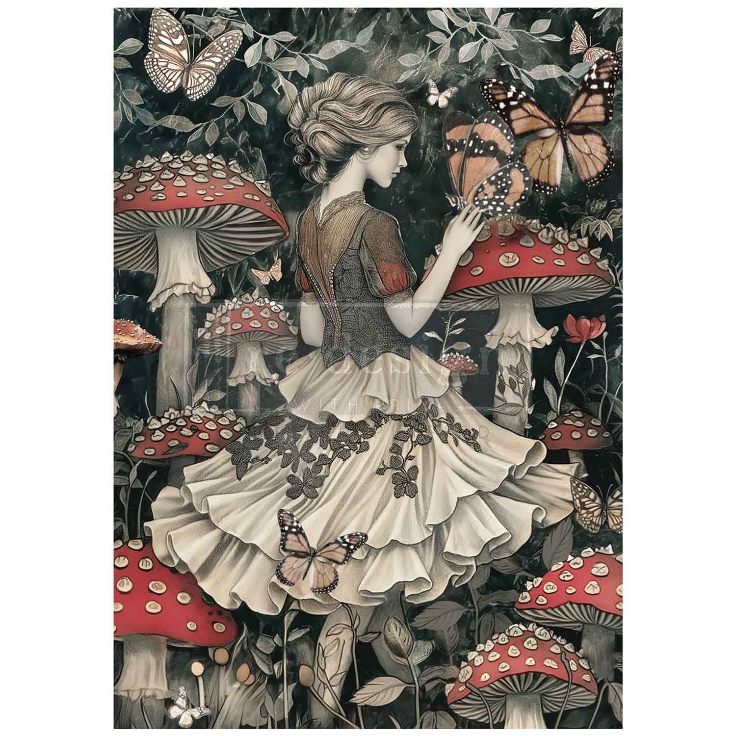 A1 Decoupage Fiber - Enigmatic Realm - Image 1