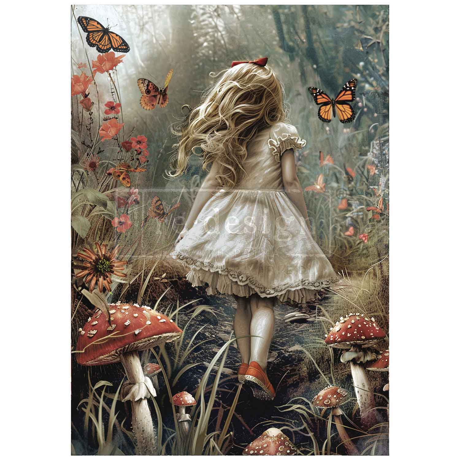 A1 Decoupage Fiber - Dreamlike Trails - Image 1