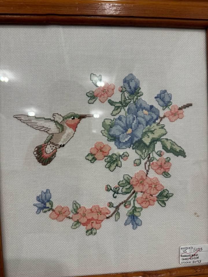Hummingbird Cross Stitch - Thumbnail 3