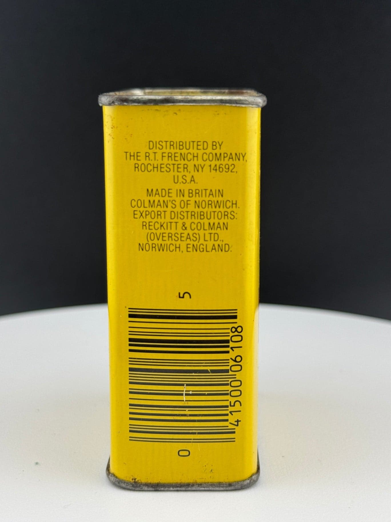 VTG Colman Mustard Dbl Superfine Tin - Thumbnail 5