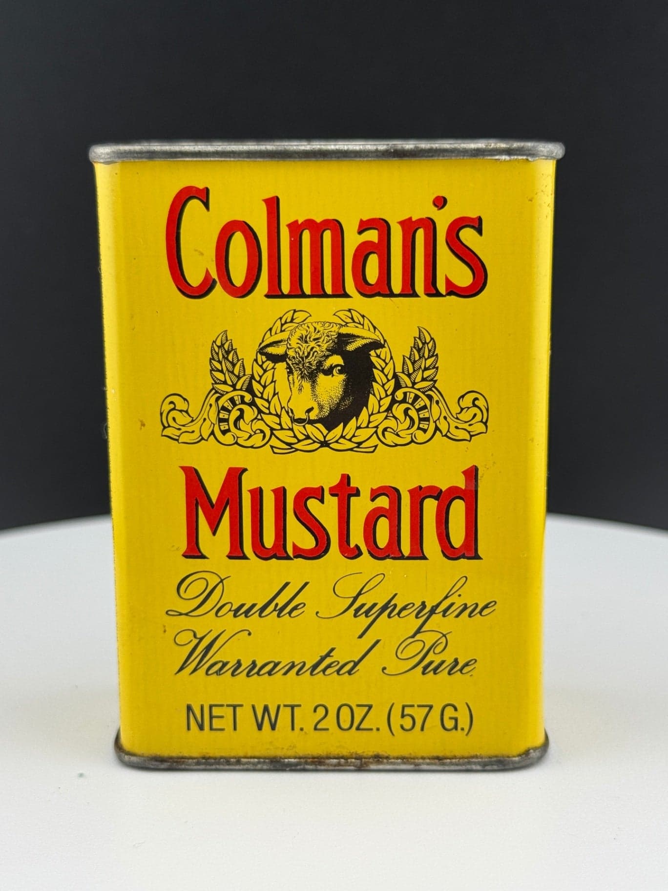 VTG Colman Mustard Dbl Superfine Tin - Thumbnail 4