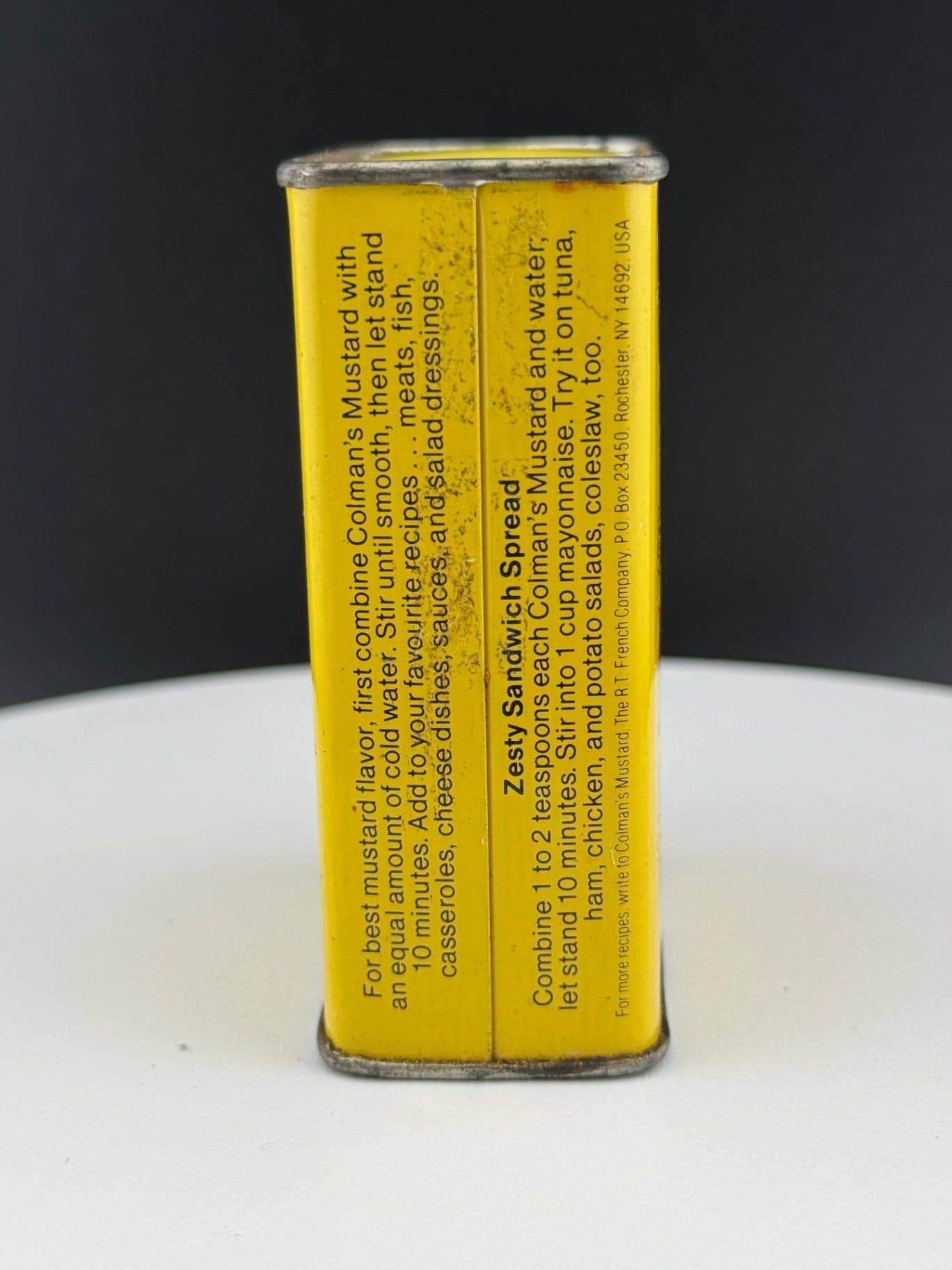 VTG Colman Mustard Dbl Superfine Tin - Thumbnail 3