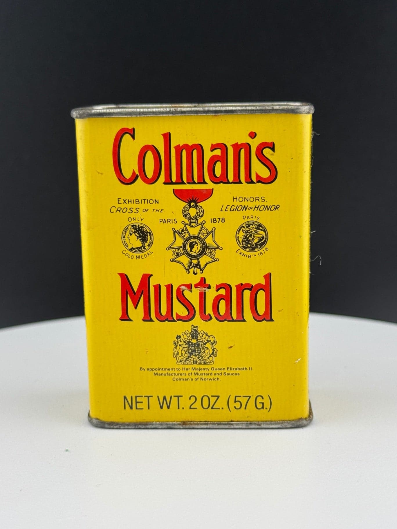 VTG Colman Mustard Dbl Superfine Tin - Thumbnail 2