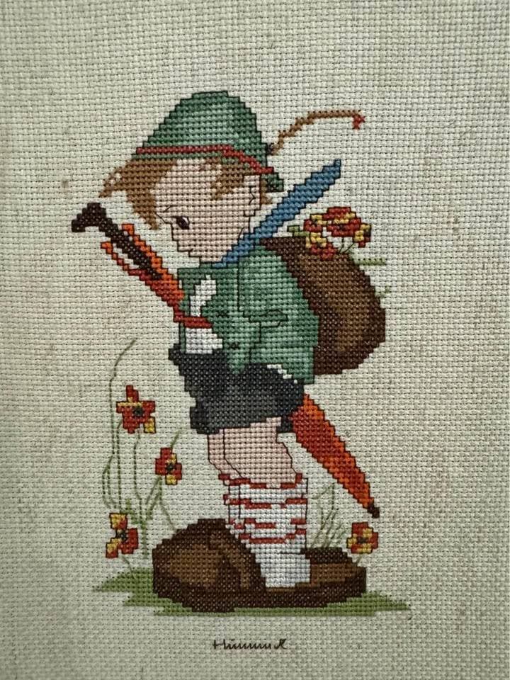 Hummel Boy Cross Stitch - Thumbnail 3