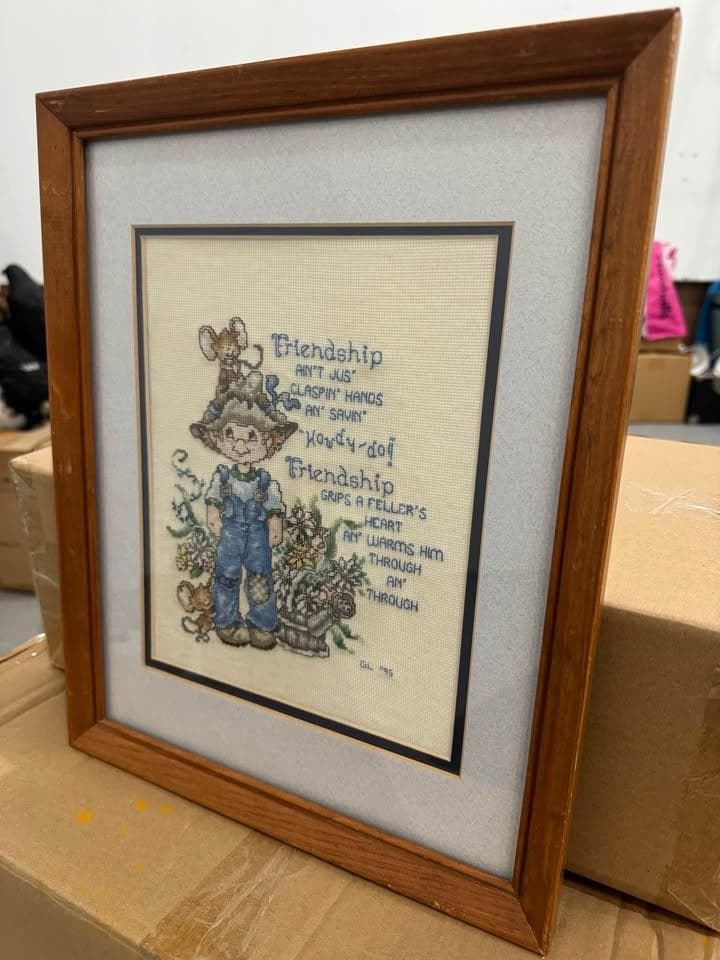 Friendship Quote Cross Stitch - Thumbnail 2