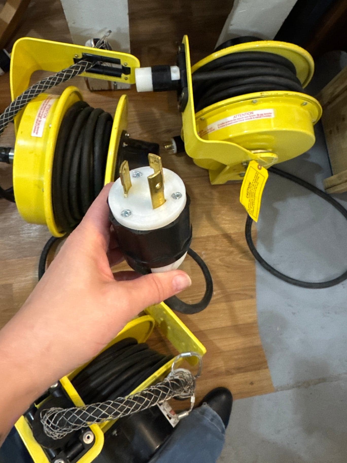 Conductix wampfler Commercial/Industrial Cord Reel - 220 amp - Thumbnail 4