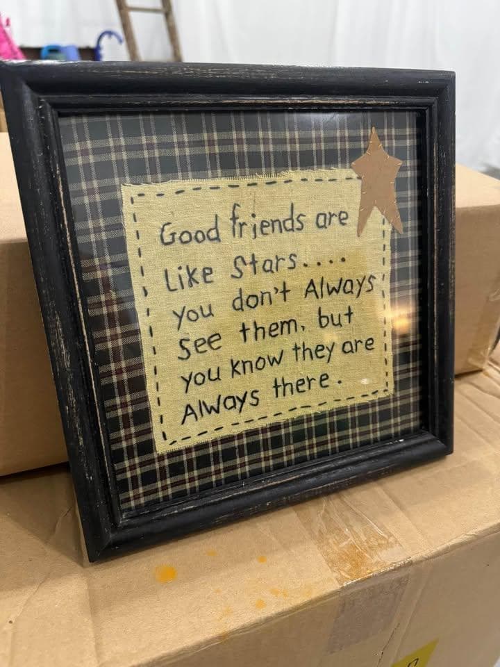 Good Friends Are Like Stars Machine Embroidery - Image 1