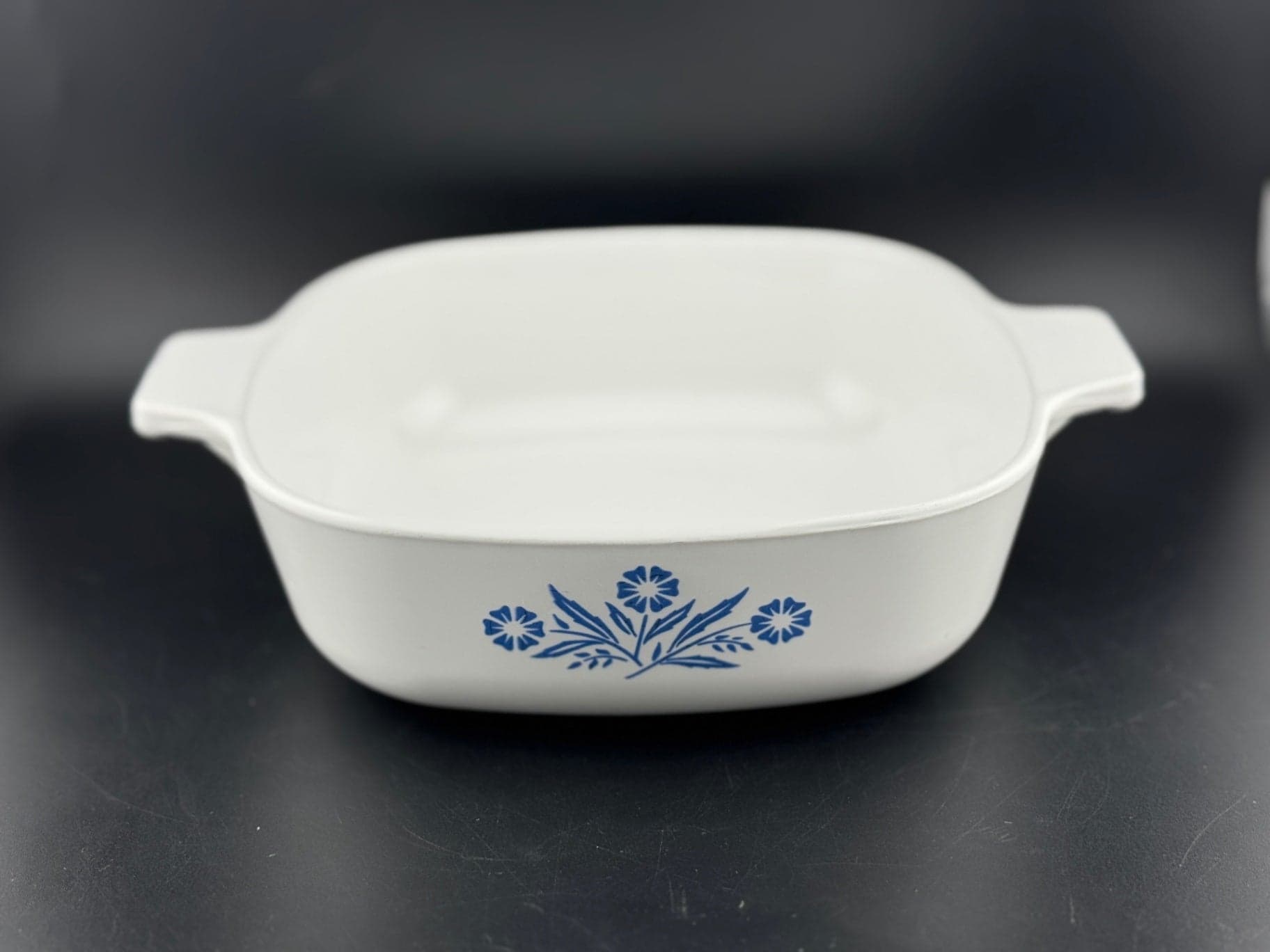 Cornflwr Blue/Corning/1 Qt Sq/Cass/No Lid - Thumbnail 4