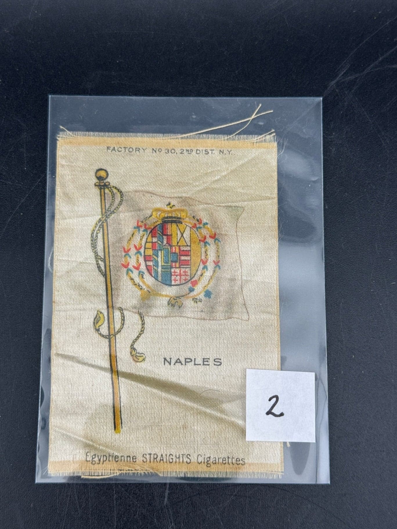 Assorted Flags Antique Cigarette Silks - Thumbnail 3