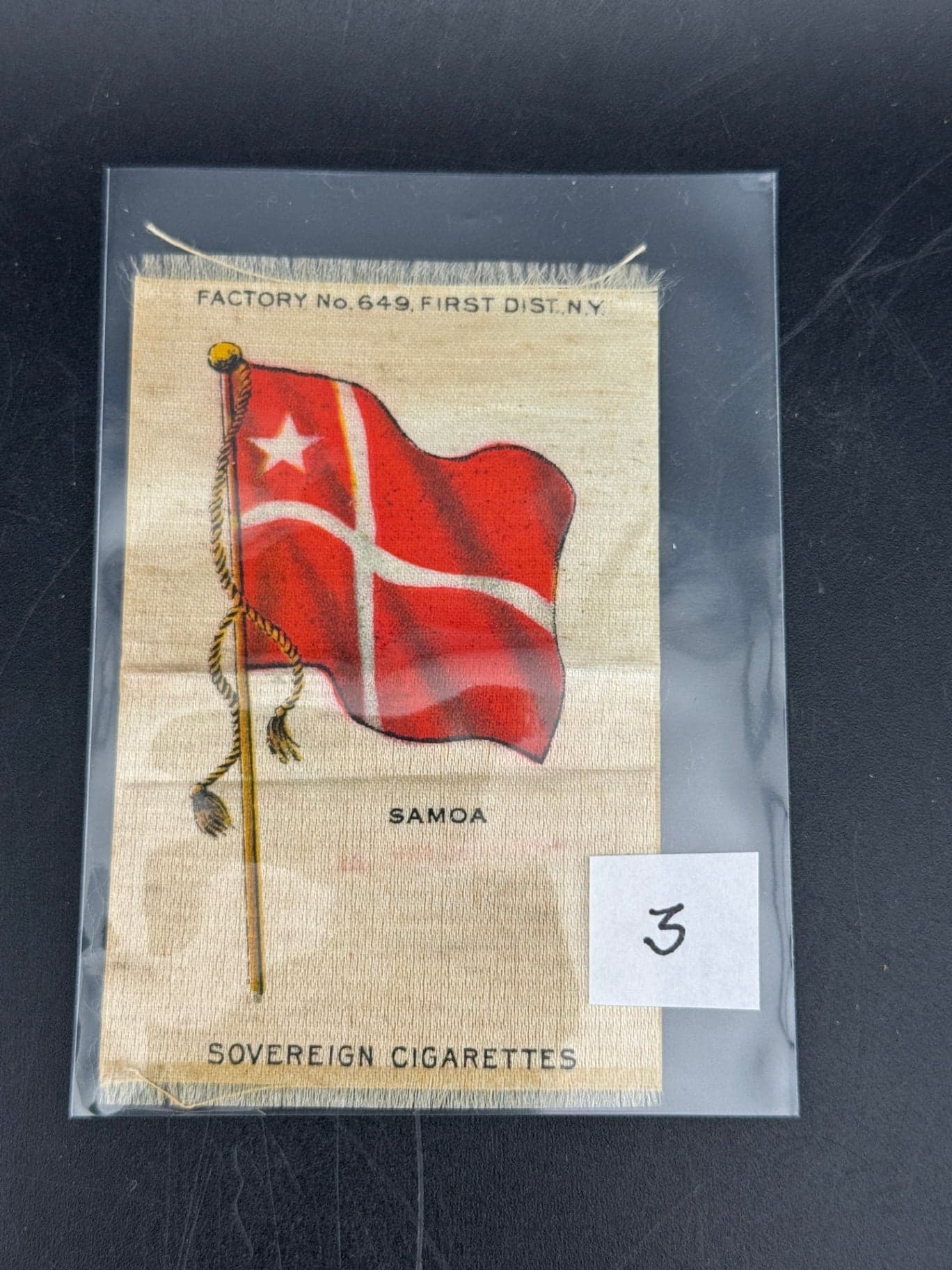 Assorted Flags Antique Cigarette Silks - Thumbnail 5