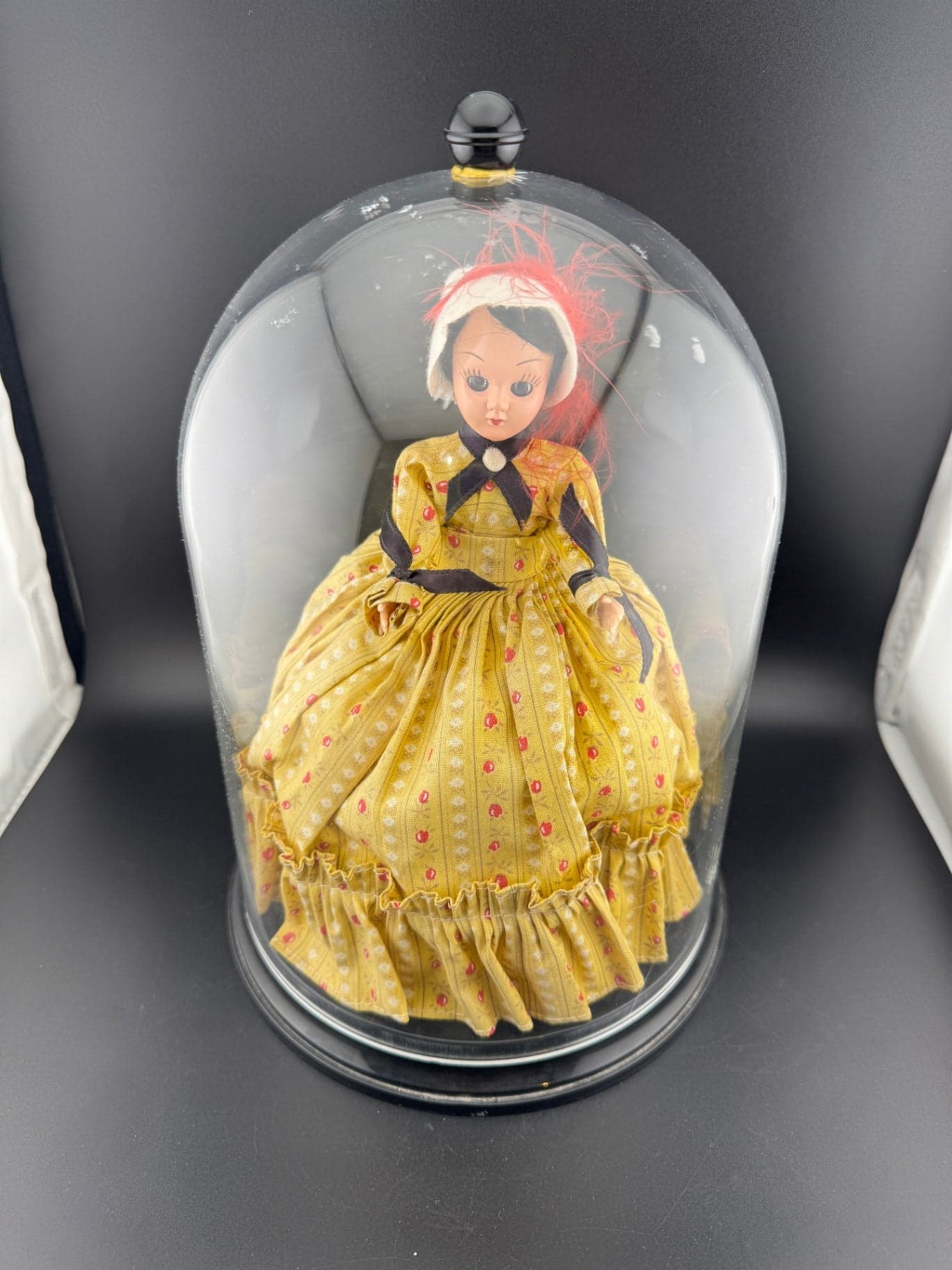 Vintage Doll in a Cloche - Image 1