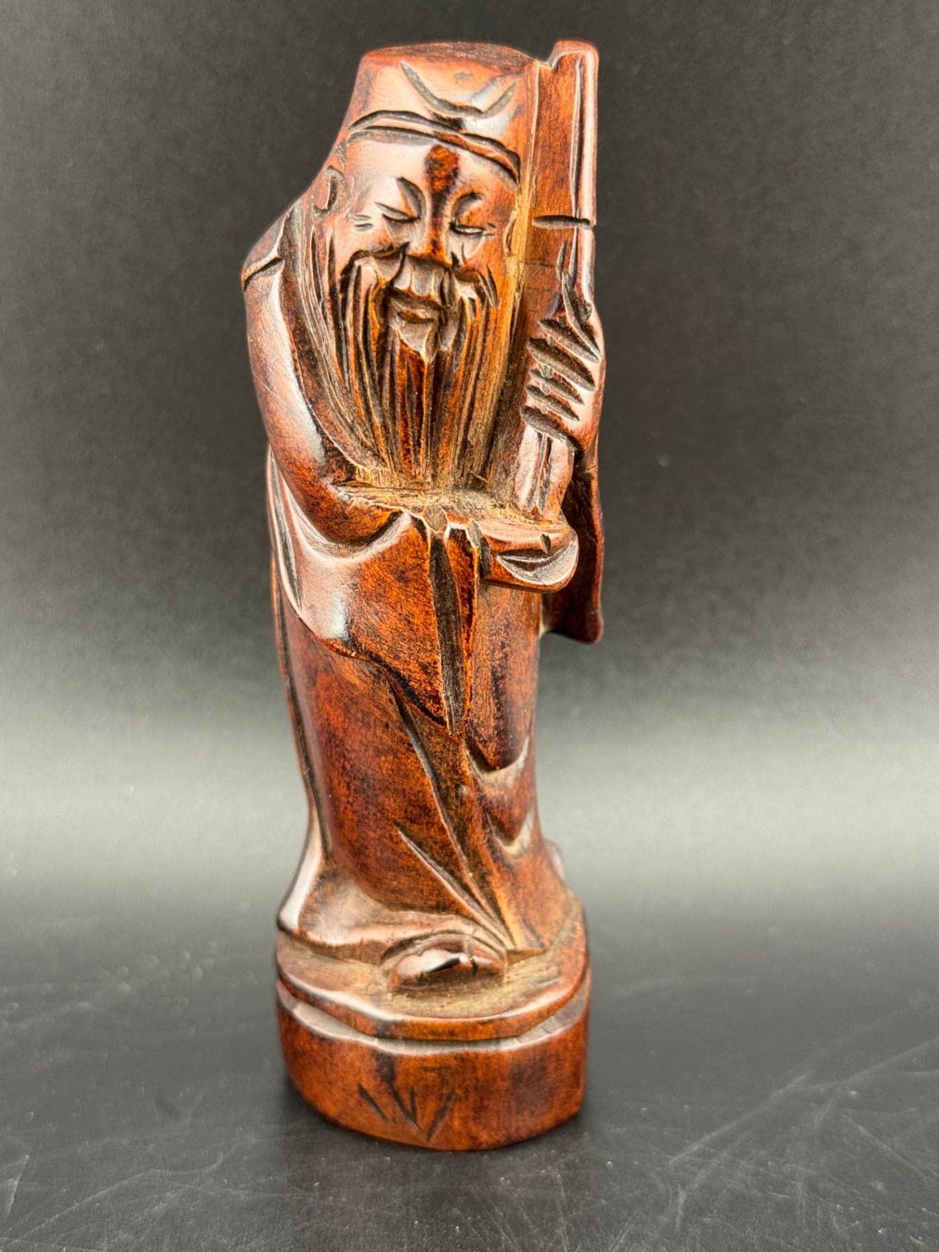 Wood Figurine of Shou Xing - Image 1