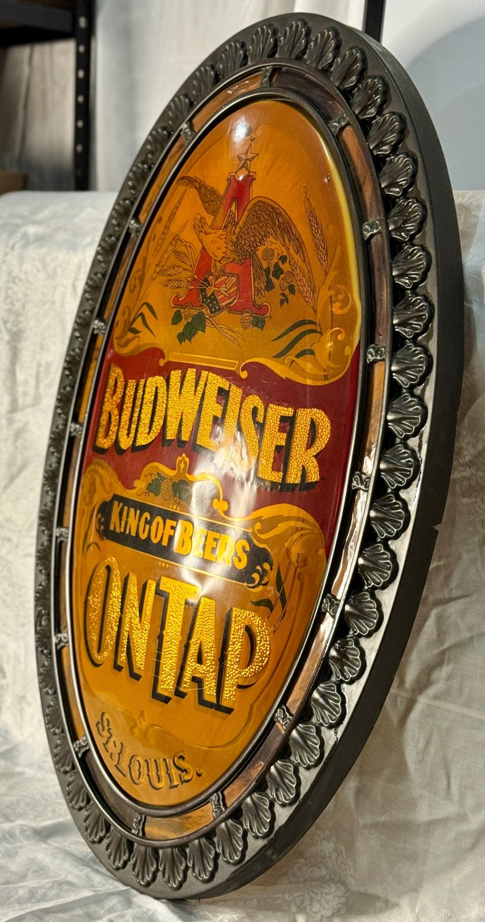 Vintage Budweiser Sign - Thumbnail 8