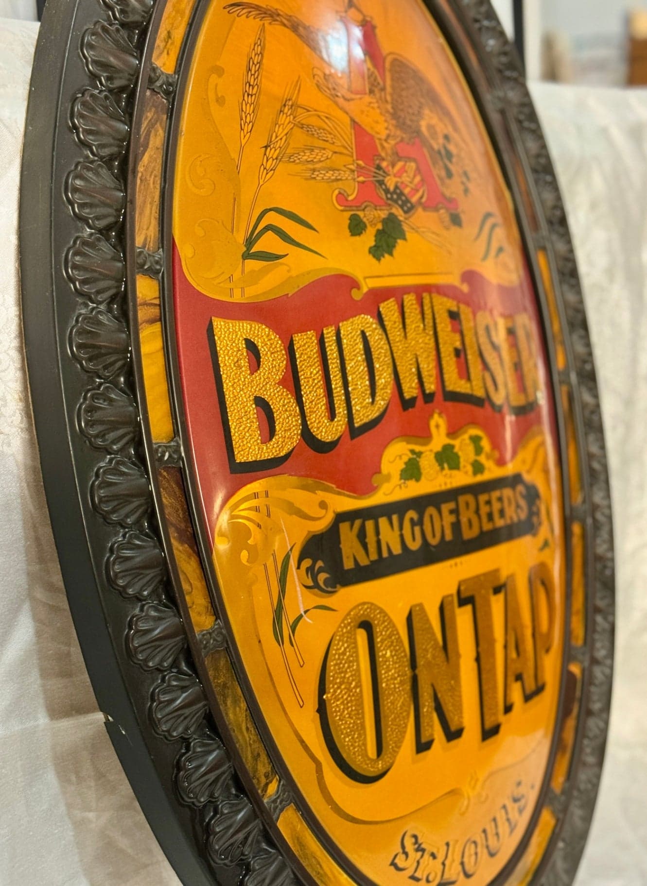 Vintage Budweiser Sign - Thumbnail 3