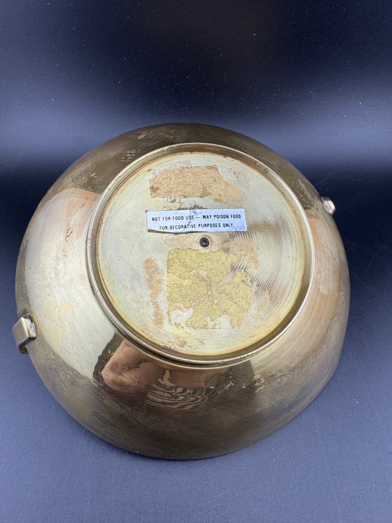 Brass Enamel Cloisonne Dish - Thumbnail 8