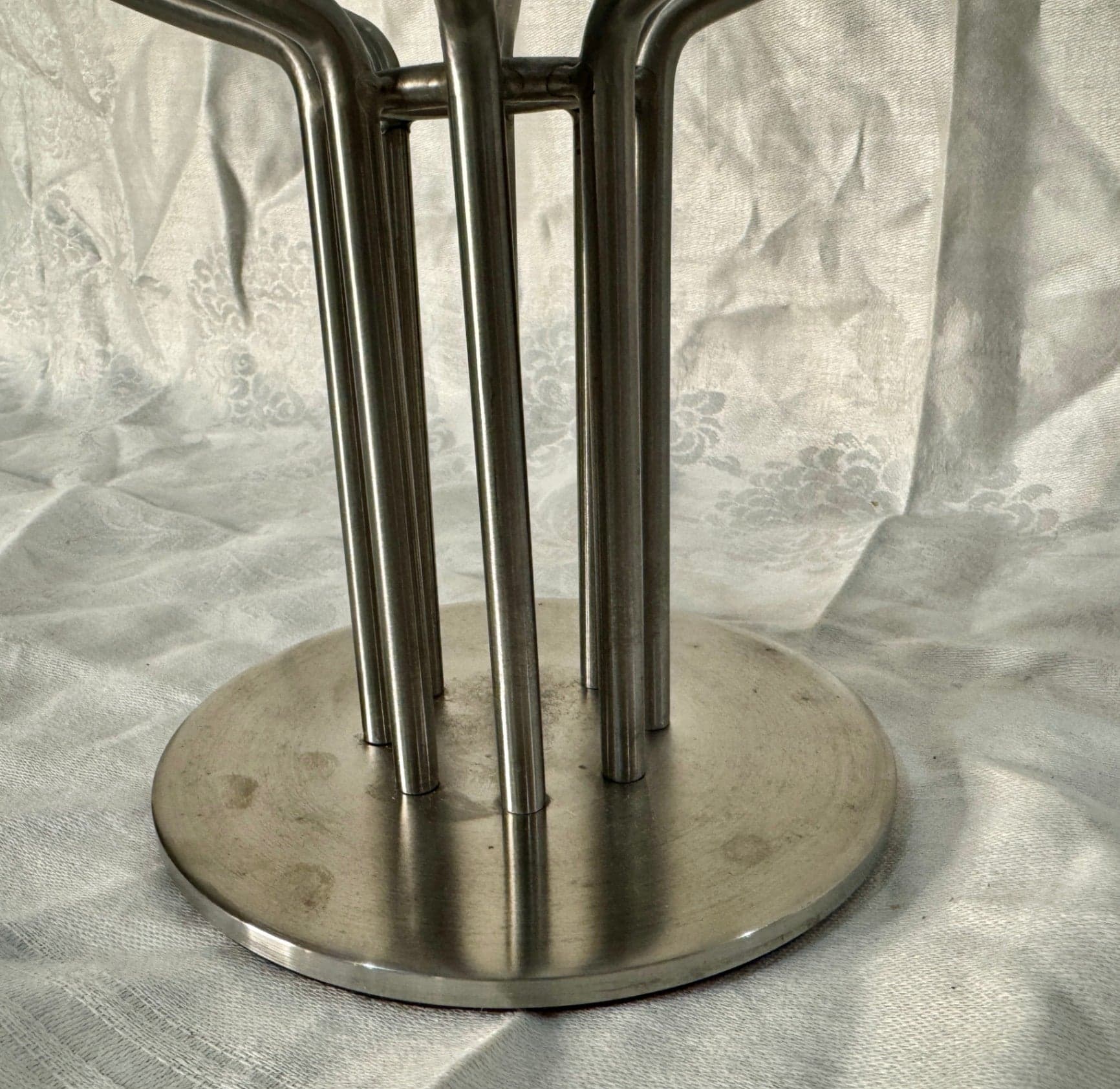 IKEA 90's Stockholm Nickel Candelabra - Thumbnail 4