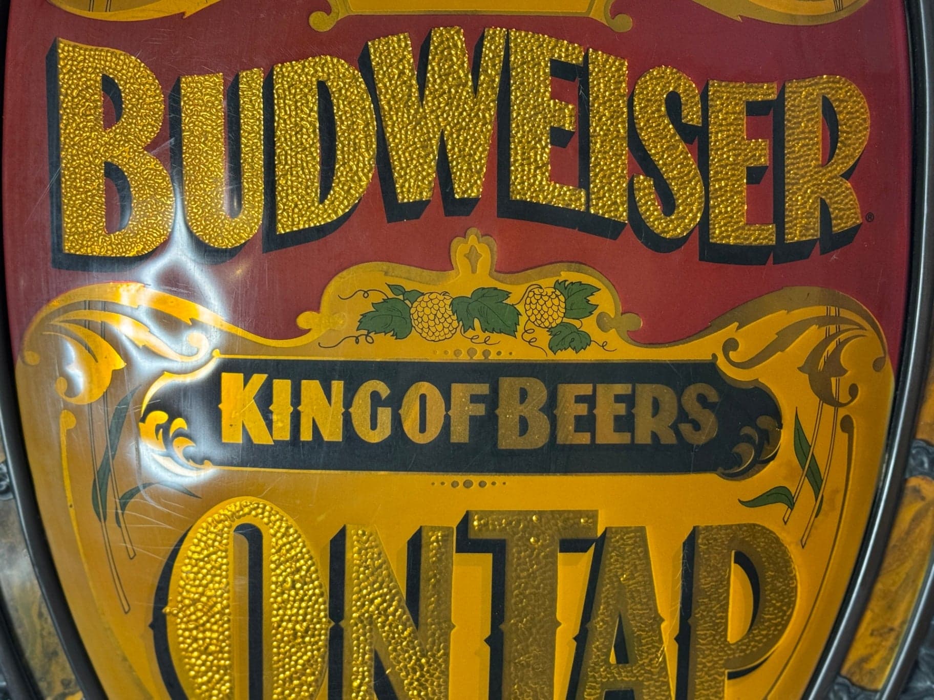 Vintage Budweiser Sign - Thumbnail 6