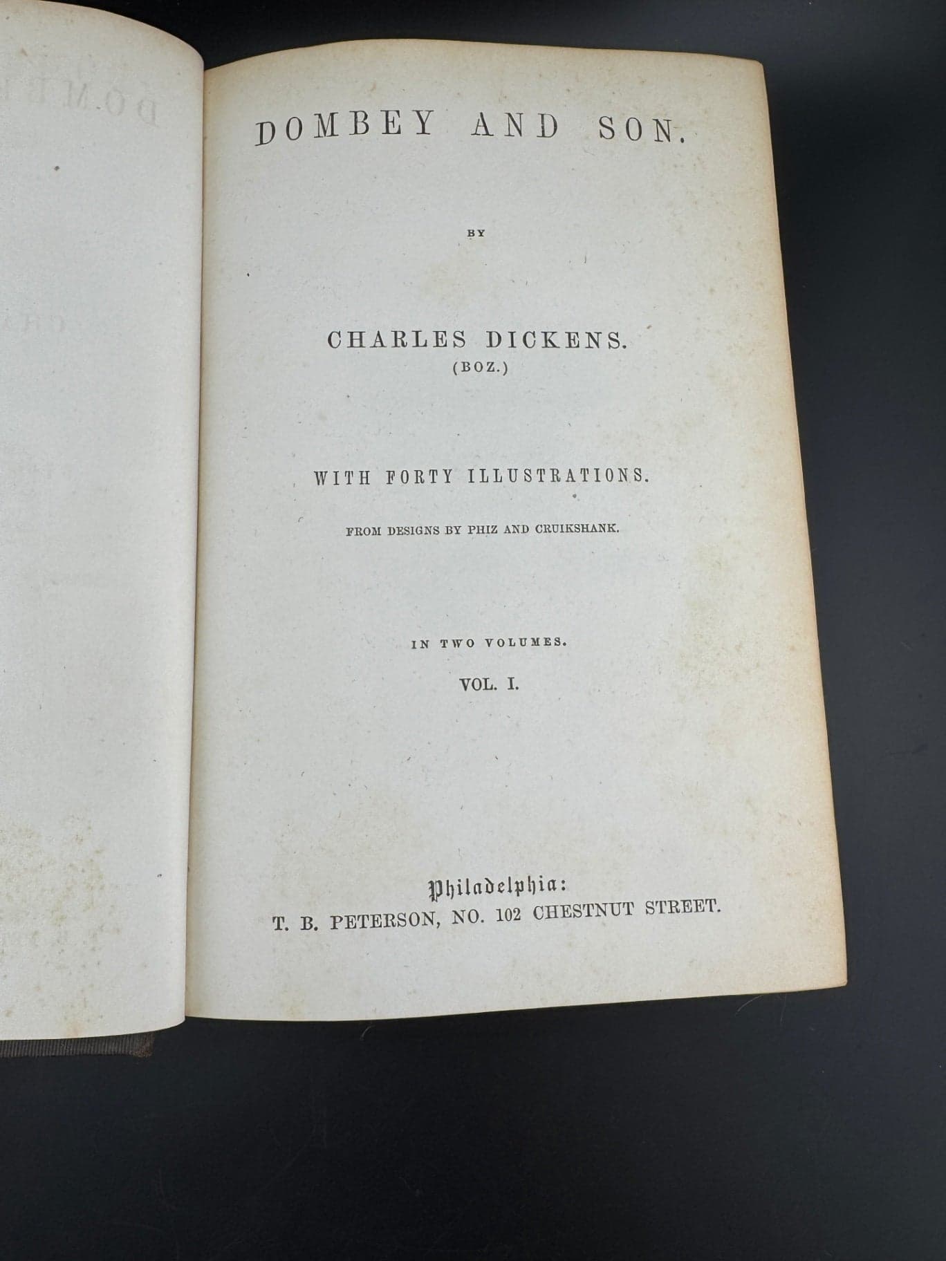 Charles Dickens Dombey & Son Vol I - Thumbnail 8