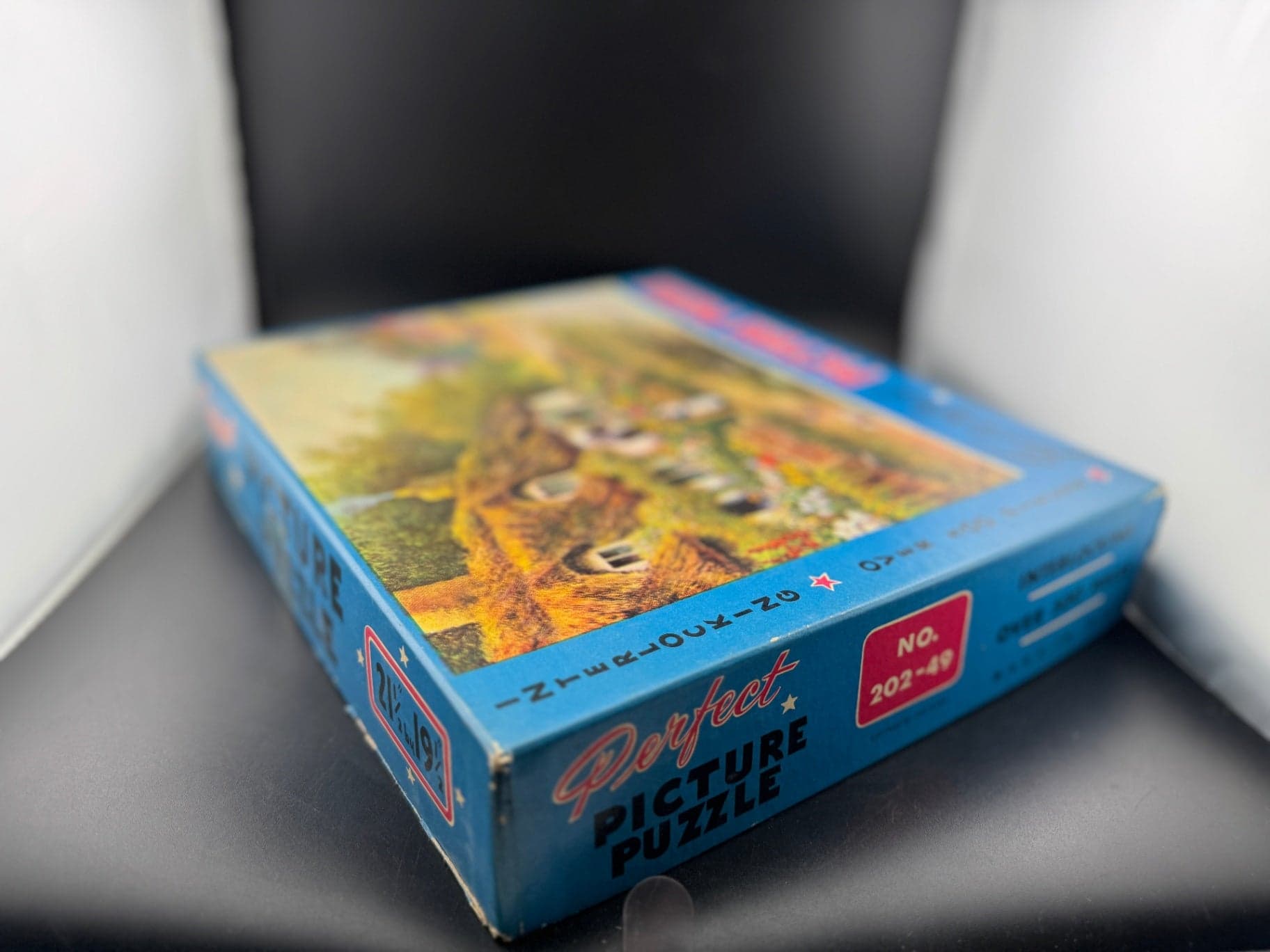 VTG Perfect Pic Puzzle Cottage by the River - Thumbnail 3
