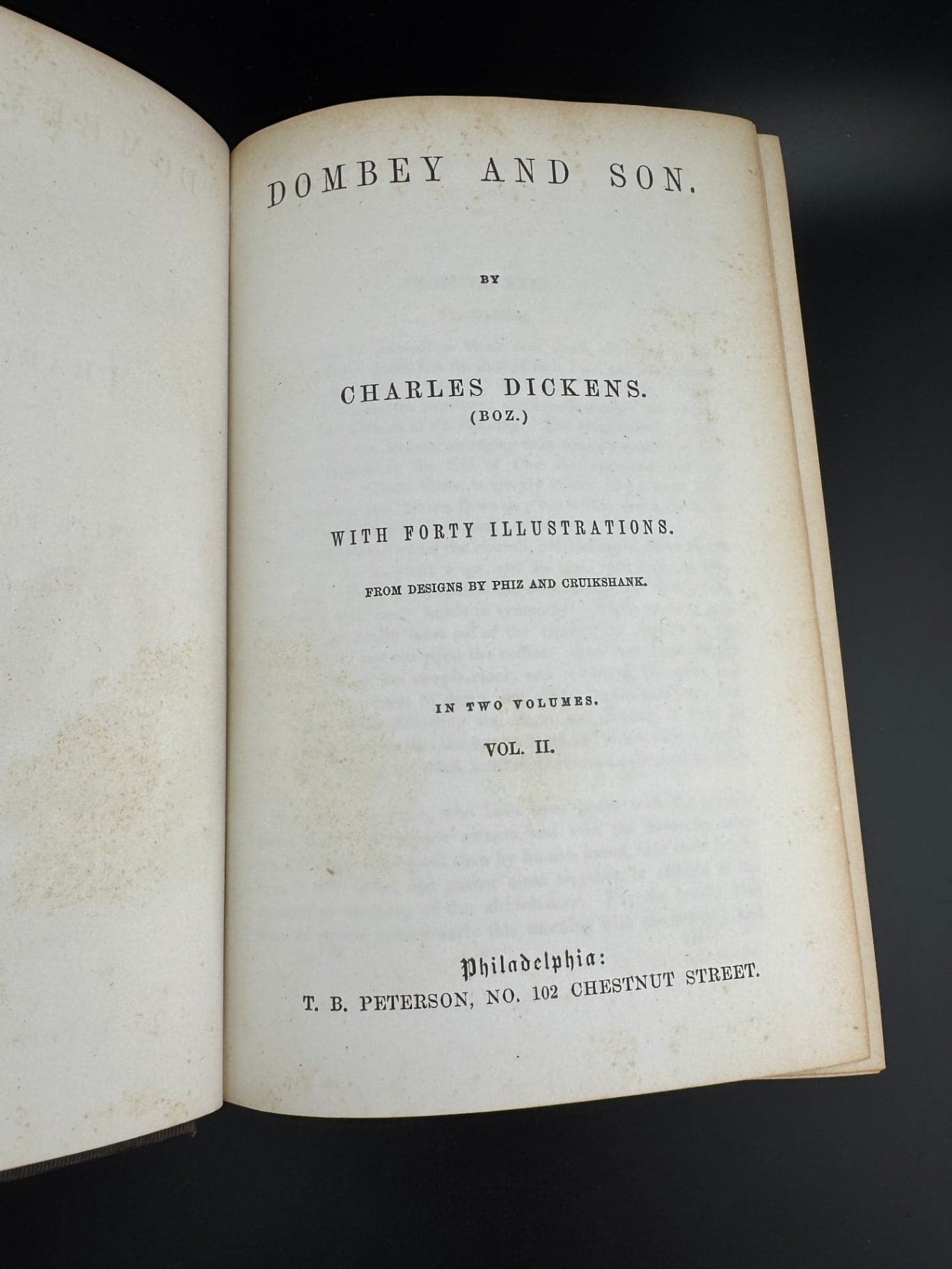 Charles Dickens Dombey & Son Vol II - Thumbnail 8