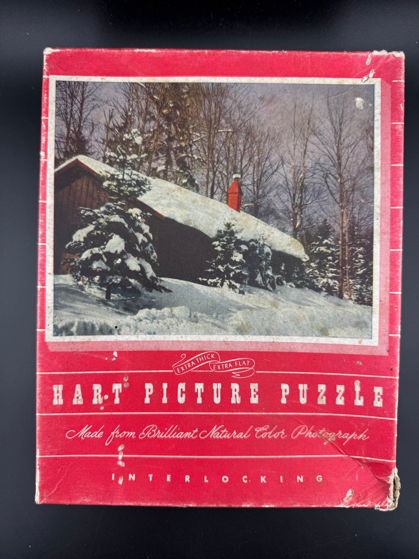 VTG Hart Picture Puzzle Adirondacks - Image 1