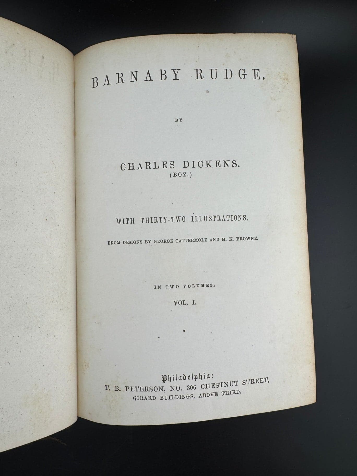Charles Dickens - Barnaby Ridge Volume I - Thumbnail 8