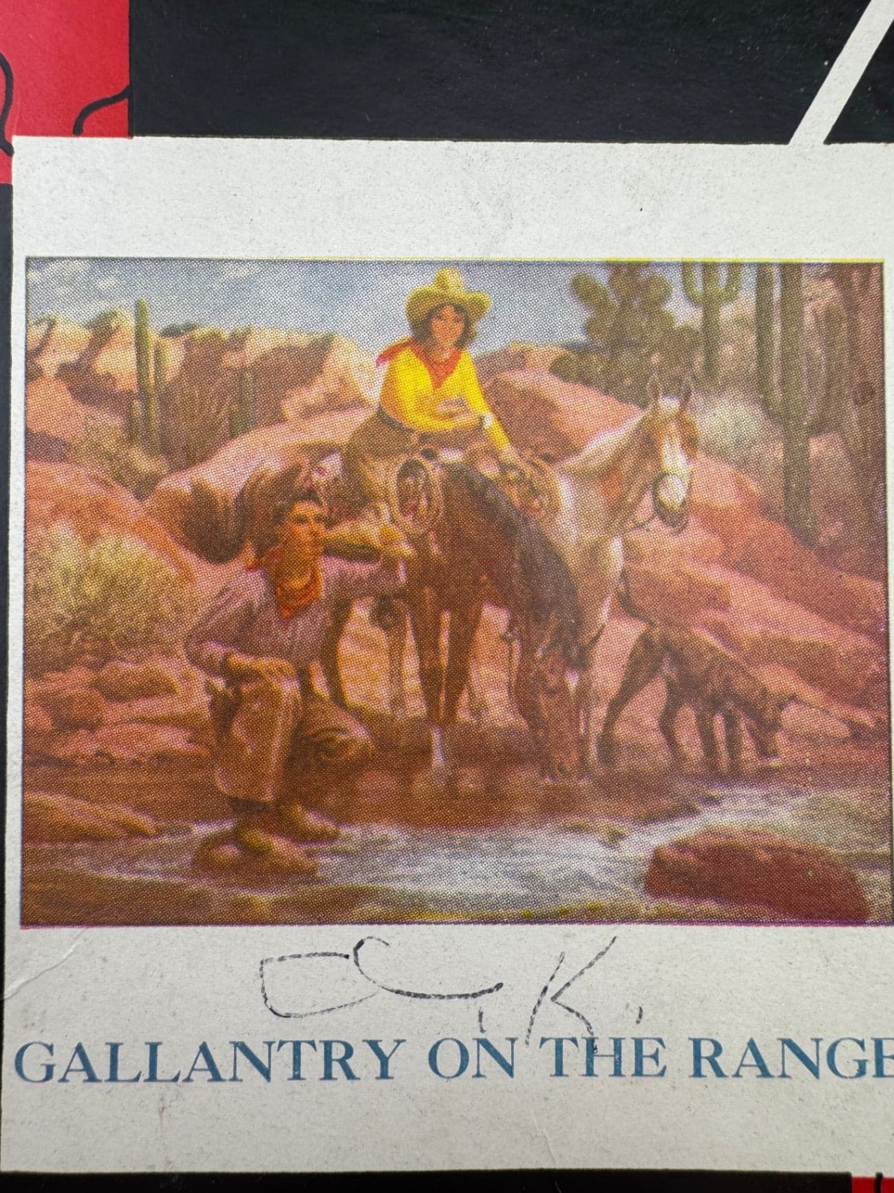 VTG Perfect Pic Puzzle Gallantry...Range - Thumbnail 8