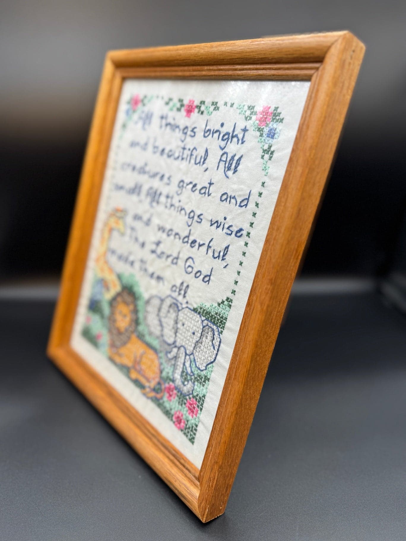 Framed Nursery Cross Stitch - Thumbnail 8
