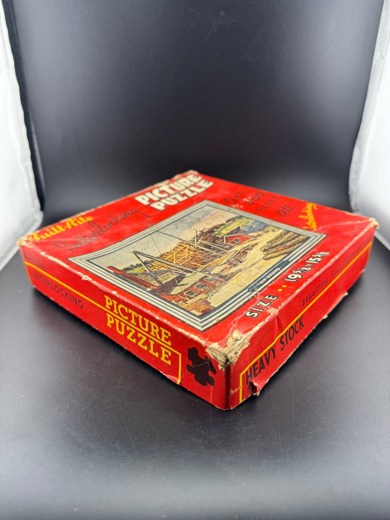 VTG Built-Rite Puzzle Ship Building - Thumbnail 4
