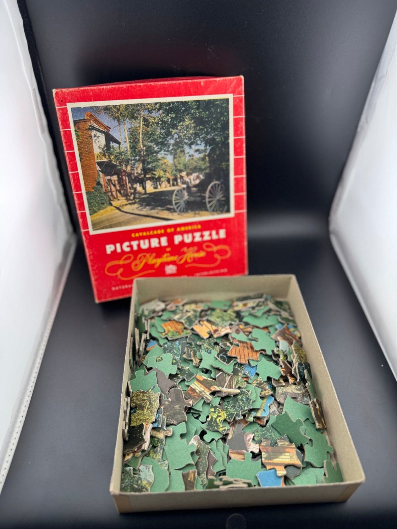 VTG Playtime House Puzzle Ghost Town - Thumbnail 7